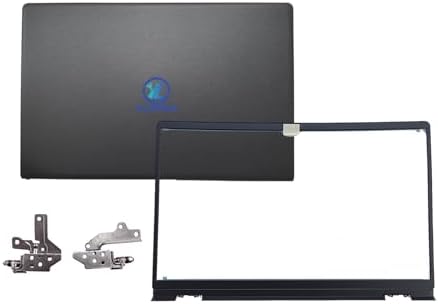 Replacement Laptop LCD Back Cover Top Case Rear Lid with Hinges and Front Bezel Frame for Dell Inspiron 15 3510 3511 3515 15.6" 00WPN8 0WPN8 09WC73 9WC73 AP3LE000901 15.6inch