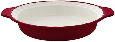 KitchenAid Vitrified Stoneware Pie Plate, 9 Inch