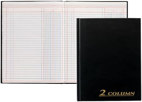 Adams Easy to Use Account Book, Black (ARB8002M)