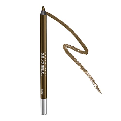 Urban Decay 24/7 Glide-On Waterproof Eyeliner Pencil, Smudge-Proof, Transfer-proof, Long-lasting Color Eye Liners, Hydrating Vitamin E & Jojoba Oil - 0.04 oz