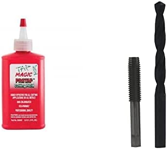 Tap Magic 30004P ProTap Cutting Fluid, 4 oz. Size & Drill America - POUM8X1.25 m8 x 1.25 Tap and 6.75mm Drill Bit Kit, POU Series