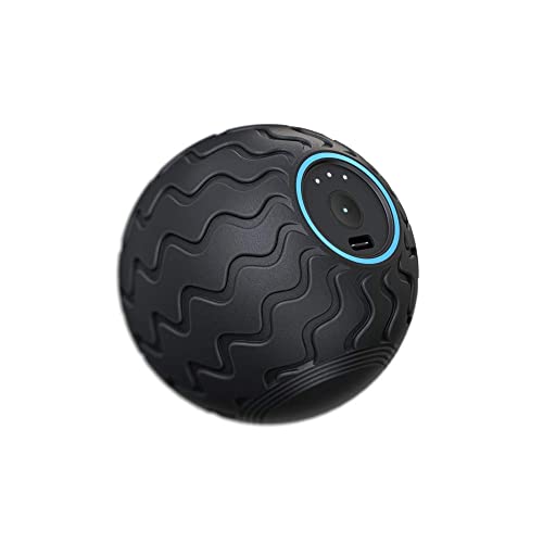 Therabody Wave Series Wave Solo - Handheld Bluetooth Enabled Massage Device. Ultra Portable Vibration Therapy Ball with QuietRoll Technology & 3 Customizable Vibration Frequencies in Therabody App