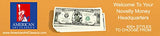 Donald Trump 2024 Re-Election Limited Edition Novelty Dollar Bill - Pack of 100 - Full Color Front & Back Printing with Great Detail. Make American Great Again.