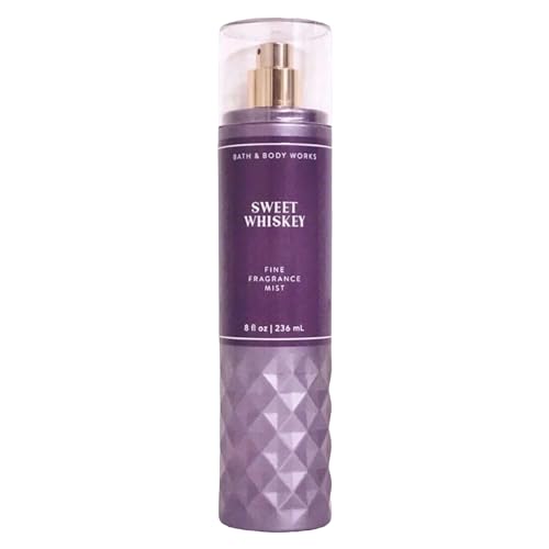 Bath & Body Works Fine Fragrance Body Spray Mist 8 fl oz / 236 mL (Sweet Whiskey) Packaging Design Varies