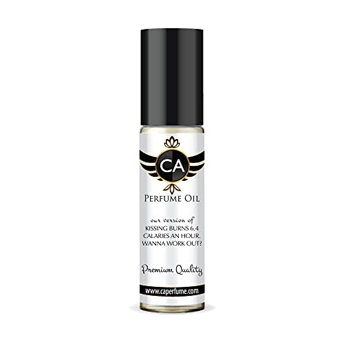CA Perfume Club Impression of By Kln Kissing Burns 6.4 Calories An Hour.Wanna Work Out? For Women & Men Replica Fragrance Body Oil Dupes Alcohol-Free Essential Aromatherapy Roll-On 0.3 Fl Oz/10ml