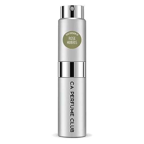 CA Perfume Impression of Rose Hubris For Women Replica Version Fragrance Dupes Concentrated Long Lasting Eau de Parfum Spray Refillable Atomizer Bottle 0.27 Fl Oz/8ml-X1