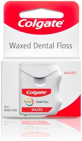 Colgate Total Waxed Dental Floss - 50 m