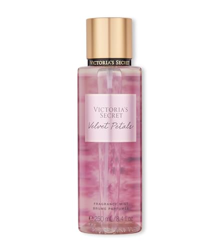 Victoria's Secret Velvet Petals Body Mist for Women, Perfume with Notes of Lush Blooms and Almond Glaze, 250 ml / 8.4 oz