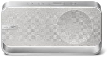 Bose SoundLink Home Speaker, Premium, Portable and Wireless Bluetooth Bookshelf Speaker, Up to 9 Hours Battery Life, Light Silver