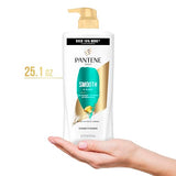 Pantene Shampoo and Conditioner Set with Hair Treatment, Pro-V Repair & Protect, Frizz Control with Antioxidants, Nourishing for All Hair Types, Safe for Color-Treated Hair, 27.7 & 25.1 Fl Oz