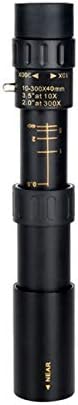 Andoer 10X-300X Monocular Telescope Compact Waterproof Telescope with FMC Lens BAK4 Prism Carrying Bag Lanyard for Concert Ball Games Bird Watching Hiking
