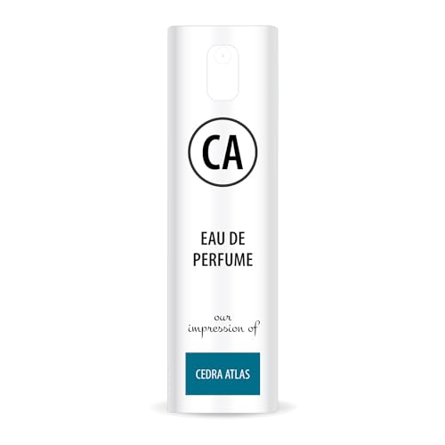 CA Perfume Impression of Cedre Atlas For Women & Men Eau de Parfum Spray Atomizer Bottle 0.33 Fl Oz-X1