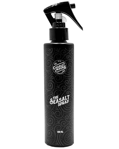 Sea Salt Spray for Men - Salt Water Texture & Volume Spray for Men’s Beach Waves & Curls with Heat Protection 200 ml - Made in Germany