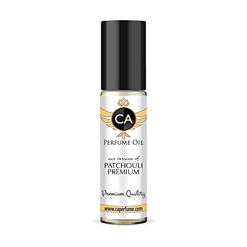 CA Perfume Impression of Emra Patchouli Premium For Women & Men Replica Fragrance Body Oil Dupes Alcohol-Free Essential Aromatherapy Sample Travel Size Concentrated Long Lasting Roll-On 0.3 Fl Oz/10ml