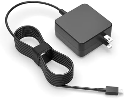UL Listed 7.5Ft Extra Long AC Charger Fit for Asus Chromebook Flip C100 C100P C100PA C201P C201PA C201 C100PA-DB02 C100PA-DB01 C100PA-DS03 C100PA-RBRKT03 Notebook Laptop, Special USB 6 pin Connector
