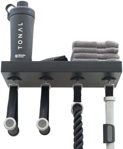 16" Tonal Accessory Shelf - (Black, 16" Shelf - 4 Mounts)