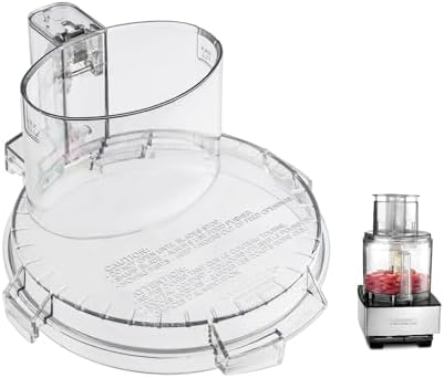 Cuisinart DFP-14NWBCT1 Replacement Clear Food Processor Work Bowl Cover Tritan Compatible Only with Bowl DLC-005AGTXT1, Fits Model DFP-14
