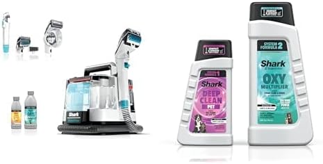 Shark Portable Carpet & Upholstery Cleaner, StainStriker with Spot, Stain, & Odor Eliminator, 3 Attachments + OXY & DeepClean Pro Pet