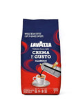 Lavazza Crema E Gusto Whole Bean Coffee 1 kg Bag, Authentic Italian, Blended and roasted in Italy, Full-bodied, creamy dark roast with spices notes