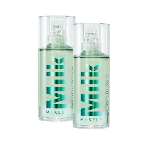 Milk Makeup Hydro Grip Primer - 1.52 fl oz, Pack of 2 - Hydrates & Grips Makeup for Up to 12 Hours - Prevents Caking - All Skin Types - Fragrance-Free - Vegan, Cruelty Free