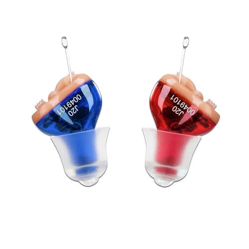 Hearing Amplifier to Aid,Hearing Aids for Seniors Adults Noise-Cancelling,Mini Sound Amplifier, Ear Sound Enhancer, Noise Reduction, Enhanced Speech, Feedback Cancellation(Pair)