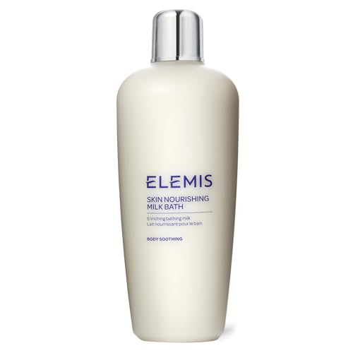 ELEMIS Skin Nourishing Milk Bath | Creamy Bathing Milk Enriches, Conditions and Softens Extra Dry Skin with Camellia Oil and Oat Extract | 400 mL