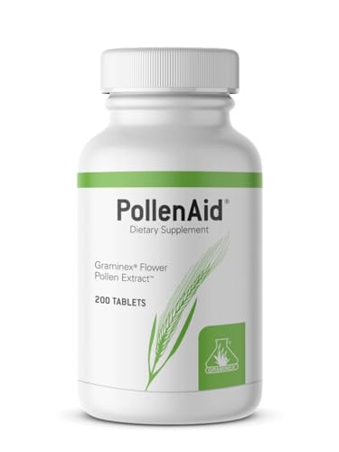 Graminex PollenAid Prostate Supplement: All Natural Prostate Support for Bladder Control & Urinary Tract Health, Rye Pollen Extract Made in USA, 200 Tablets