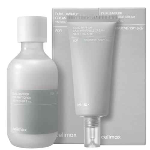 celimax Dual Barrier Creamy Toner & Long Lasting Cream Skincare Duo