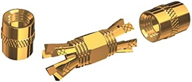 Shakespeare PL-258-CP-G Marine Center Pin Spice Connector , Gold