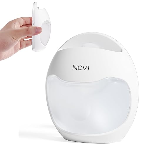 NCVI Silicone Breast Milk Collector Catcher, Let Down Manual Breastmilk Saver Collection Cup for Leaking Milk, Wearable Nursing Cups BPA Free, Invisible Slim Design for Regular Bra, 2.3oz/70mlx1 Count
