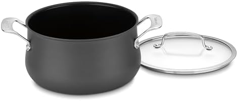 Cuisinart Contour 5-Quart PURELYCERAMIC™ Nonstick PFAS Free Hard-Anodized Dutch Oven with Cover, 6445C-22