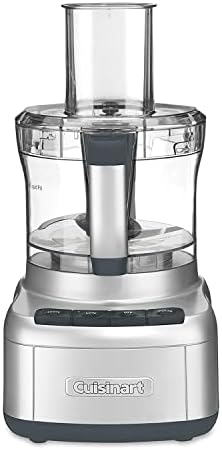 Cuisinart 8 Cup Food Processor, 350-Watt Motor, Medium to Fine Slicing Discs, FP-8SV, Silver