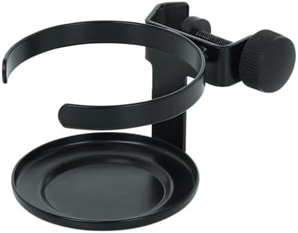 Gator Frameworks Microphone Stand Clamp On Drink Holder Holds Single Beverage, Cup (GFW-SINGLECUP)