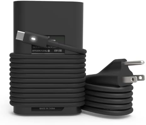 65W 45W USB C Laptop Charger for Dell Latitude 5420 7420 5520 5440 5540 7440 5430 5530 7430 7330 7400 7410 5320 5450 7450 2in1 Power Cord,Dell Computer Type C AC Adapter for XPS 13 Chromebook 3100