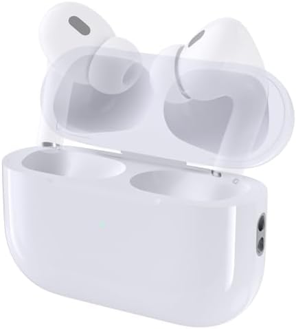 Compatible with AirPod Pro 1st and 2nd Charging Case Replacement, Bluetooth Pairing Sync Button with Built-in 660 mAh Battery, No Earbuds (Type-C Port)