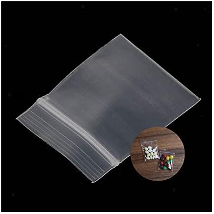 1000 Pcs Small Plastic Bags, 2 x 2 Inch Resealable Jewelry Bags for Pills, Screws, Coins, Beads, Ideal for Small Business, Shipping, Packaging, Storage