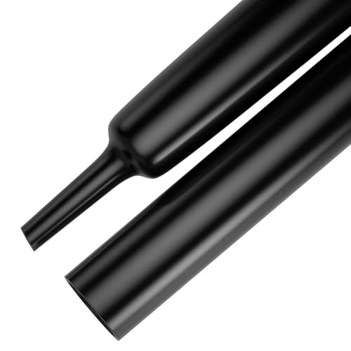 41 Feet 1-1/4" Black Heat Shrink Tubing Roll 3:1,No Wrinkle Electrical Shrink Tube for Wires,Marine Grade Shrink Tube with Adhesive Lined Waterproof