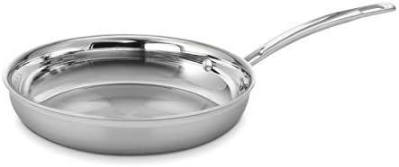 Cuisinart MCP22-24N MultiClad Pro Triple Ply 10-Inch, Open Skillet