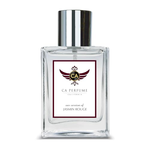 CA Perfume Impression of T Ford Jasmin Rouge For Women Replica Version Fragrance Dupes Grand Quality Long Lasting Eau de Parfum Spray Size Atomizer Type Bottle Parfums Cologne 1.7 Fl Oz/50ml-X1