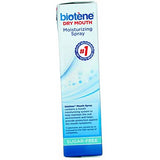 Biotene Moisturizing Mouth Spray Gentle Mint, 1.5 FL OZ ,2 Pack