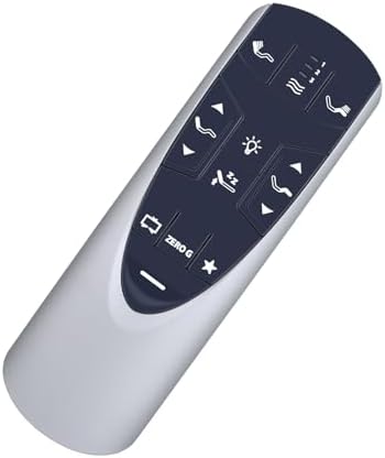 RF502A RF358A Replacement Remote Control for Tempur-Pedic Ergo or Ergo Extend Adjustable Bed Base JDLK.33.01.18 RF358A, JLDK.33.01.36, RF502A