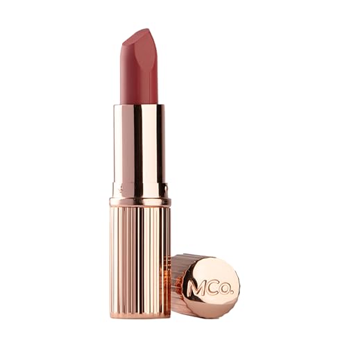MCoBeauty Creme Matte Luxe Lipstick, Luxe Pink, Velvety Matte Finish for Bold Elegance, Vegan, Cruelty Free Cosmetics