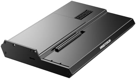 MINISFORUM DEG1 External GPU Dock Station, Mini eGPU Enclosure for RTX 4090, AMD RX 7900 XTX, Support ATX/SFX Standard Power Supplies, PCIe4.0 x4 Expansion Interface Oculink Graphics Dock Station