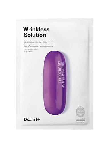 Dr.Jart+ Dermask Intra Jet Wrinkless Solution Face Mask with Glycerin | Sheet Mask | Korean Skin Care, 1 Pack