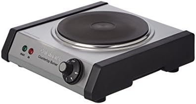 Cuisinart CB-30P1 Cast-Iron Single Burner, Stainless Steel