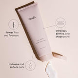 OUAI Curl Cream - Curl Defining Cream for Hydrated, Shiny Curls - Babassu and Coconut Oil, Linseed and Chia Seed Oil - Paraben, Phthalate, Sulfate and Silicone Free Curly Hair Products (8 Fl Oz)