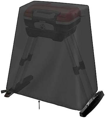 Outdoor Grill Stand Cover Compatible for Cuisinart CGG-180 Propane, Petit Gourmet Portable Gas Grill with VersaStand Cover,Waterproof, Drawstring Design-30 x 20x 29inch,Cover only