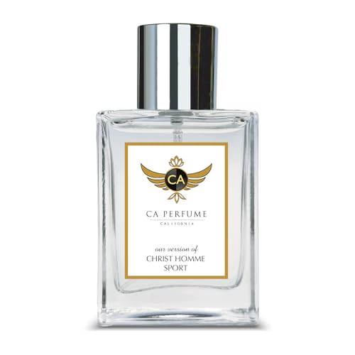 CA Perfume Impression of Christian Homme Sport For Men Replica Version Fragrance Dupes Concentrated Long Lasting Eau de Parfum Spray Refillable Atomizer Bottle 1.7 Fl Oz/50ml-X1