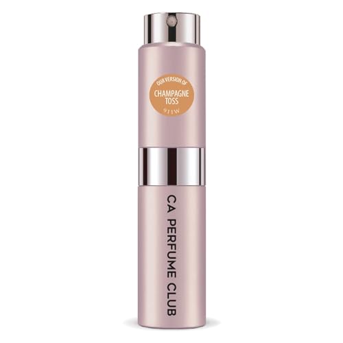 CA Perfume Impression of Champagne Toss For Women Fragrance Spray Bottle 0.27 Fl Oz/8ml
