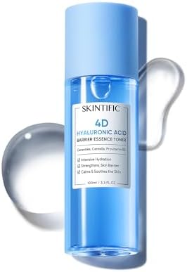 4D Hyaluronic Acid Barrier Essence Toner 100ml Facial Toner Hydrating Toner Non-Medicated Skin serum